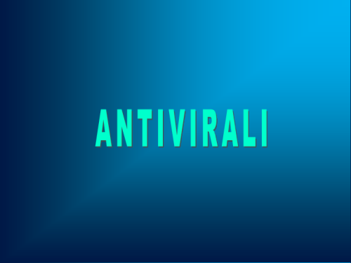 Antivirali AA 2018-2019